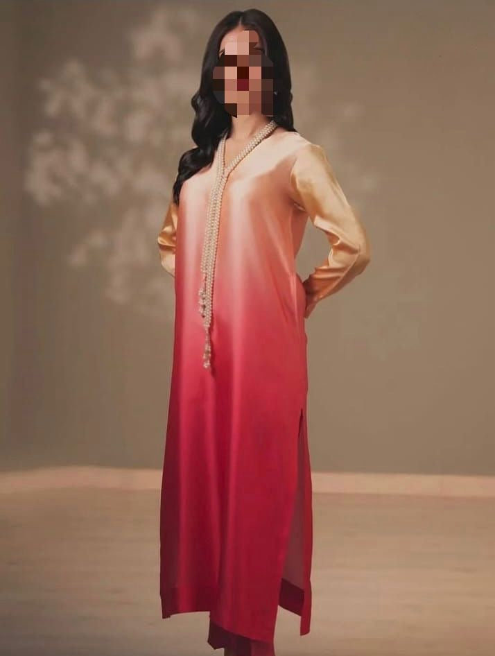 DIGITAL PRINT 3PC SILK UNSTITCHED SUIT 109