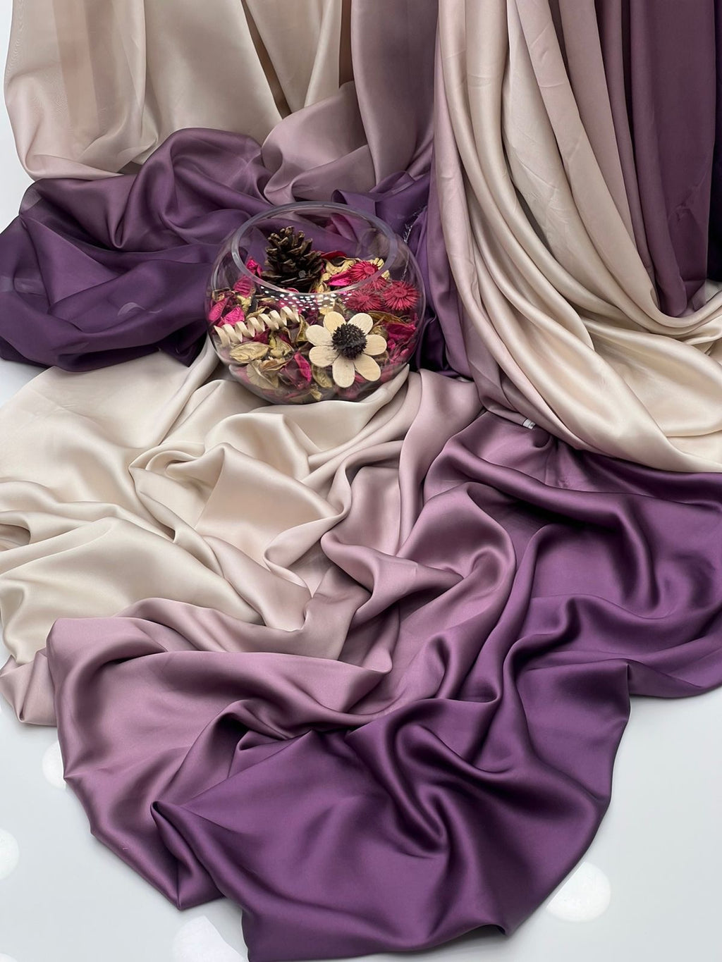 DIGITAL PRINT 3PC SILK UNSTITCHED SUIT 111