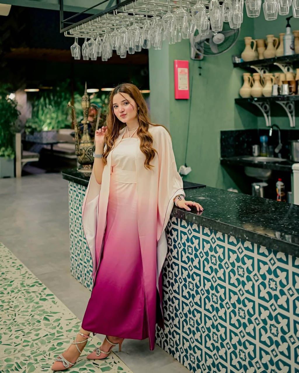 Shamoze Silk Digital Tye ‘N’ Dye 3pc Unstitched Suit - 088