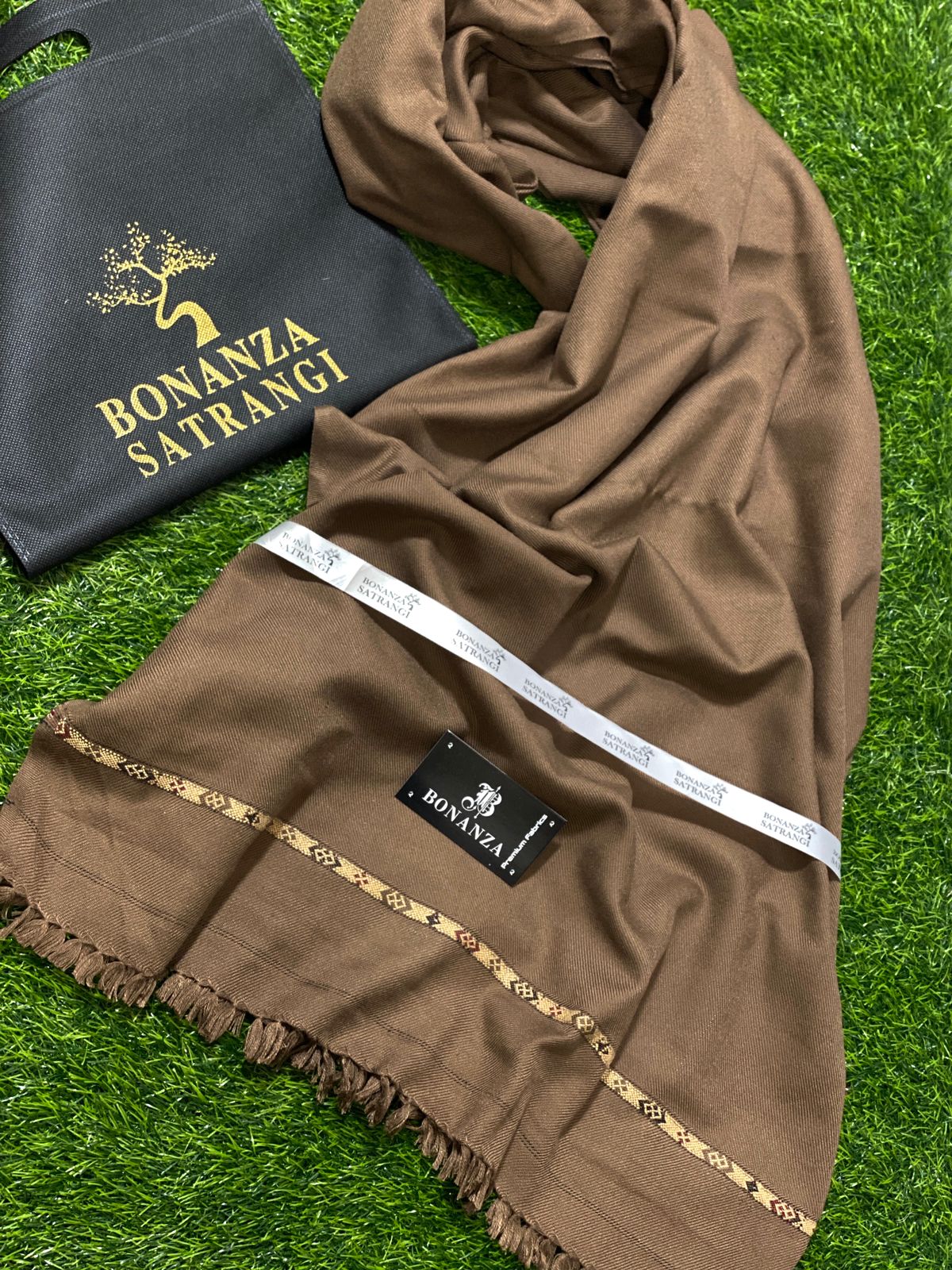 Bonanza Satrangi Mens Winter Shawl ♦️♦️ 07 Brown