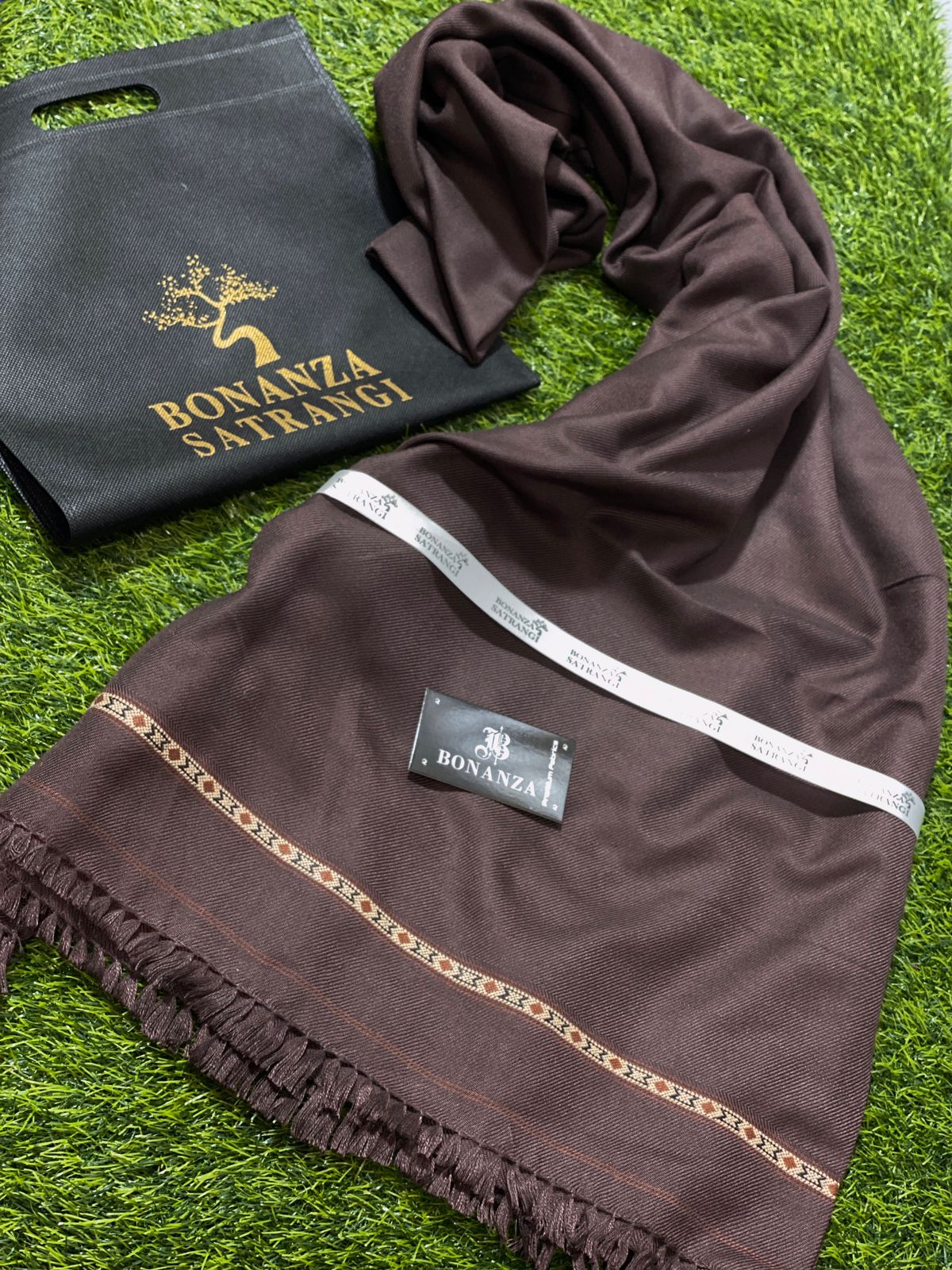 Bonanza Satrangi Mens Winter Shawl ♦️♦️ 09 Mehroon