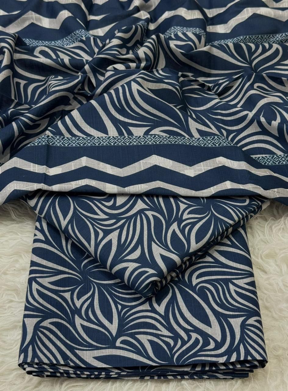 BINSAEED Winter Bloom (Printed Khaddar 3PC)