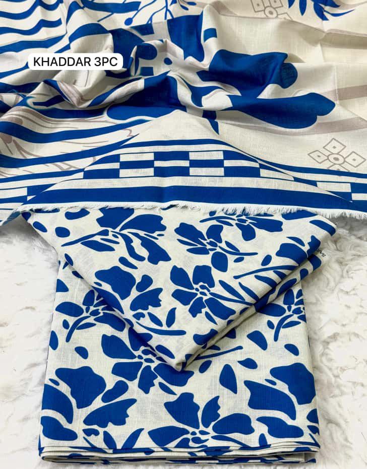 BINSAEED Winter Bloom (Printed Khaddar 3PC)