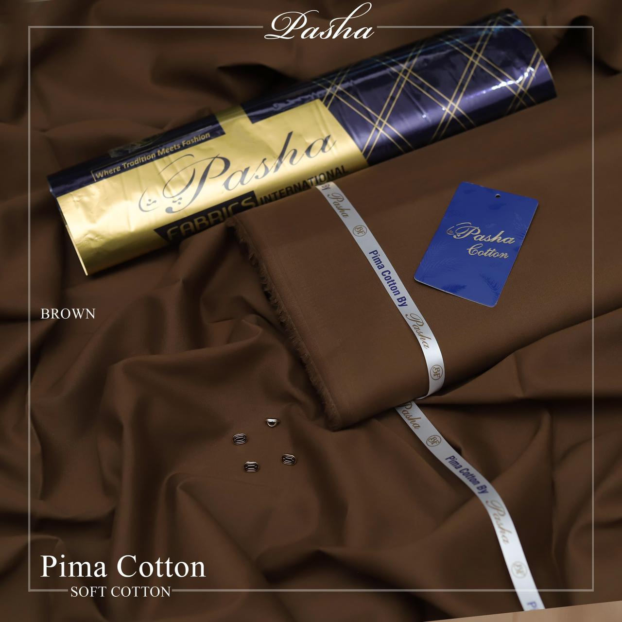 Pasha's Premium Soft Cotton Brown