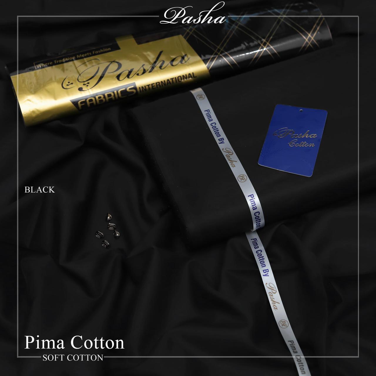 Pasha's Premium Soft Cotton Black