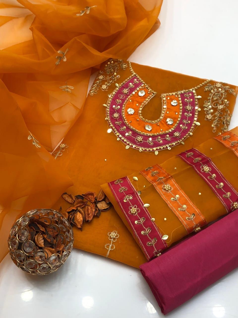 Wedding Organza Set 3-PC