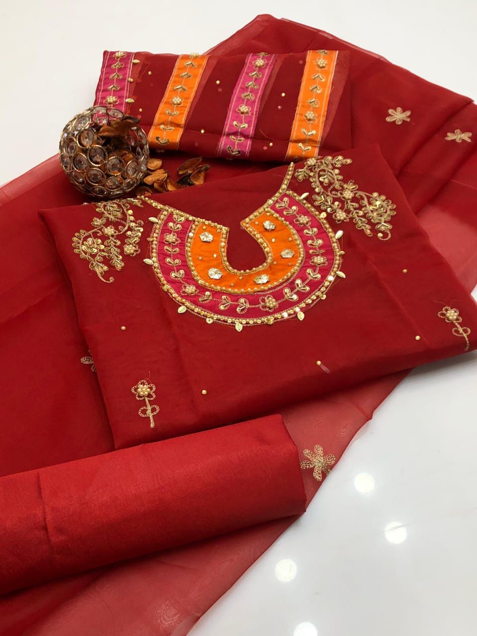 Wedding Organza Set 3-PC