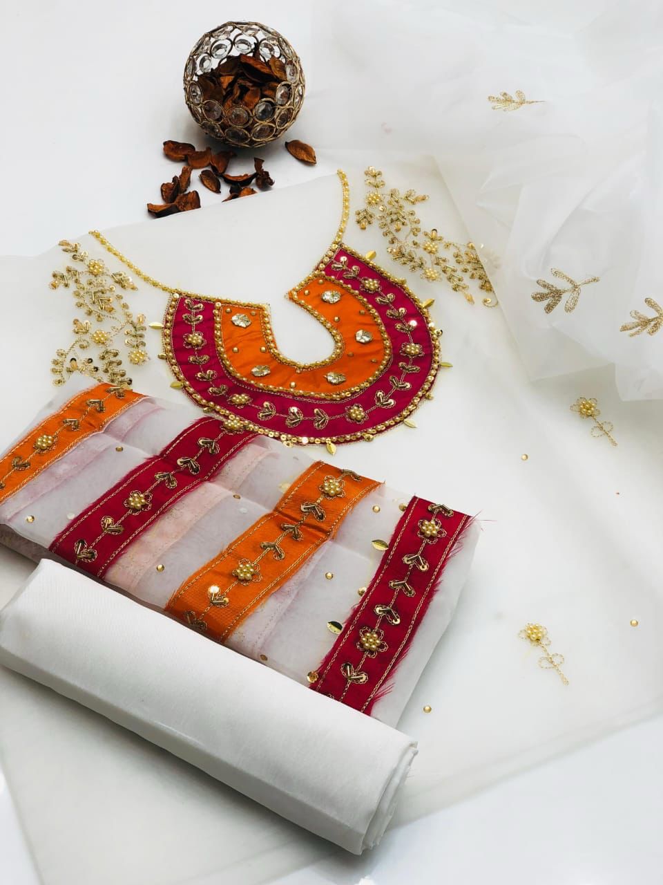 Wedding Organza Set 3-PC