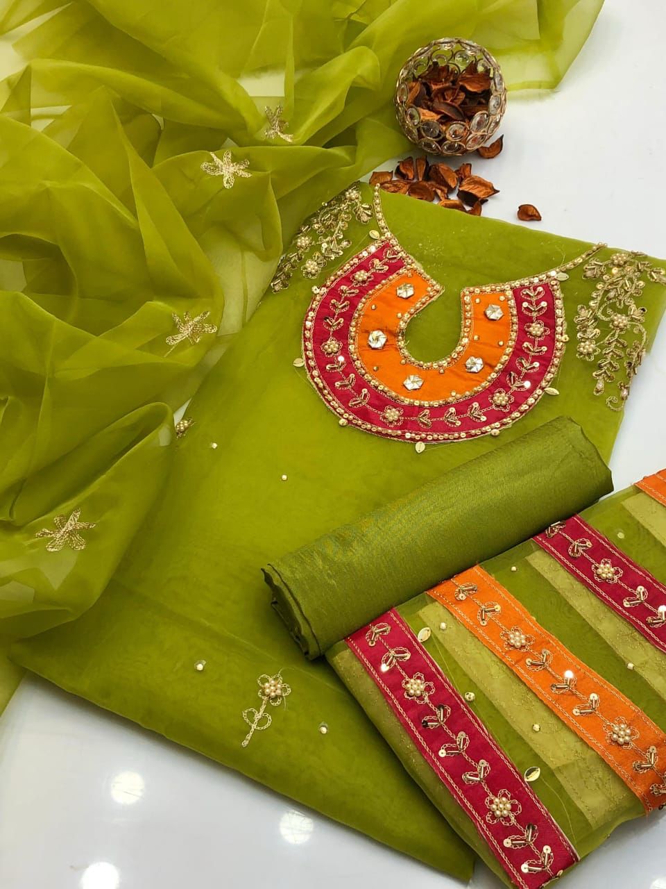 Wedding Organza Set 3-PC