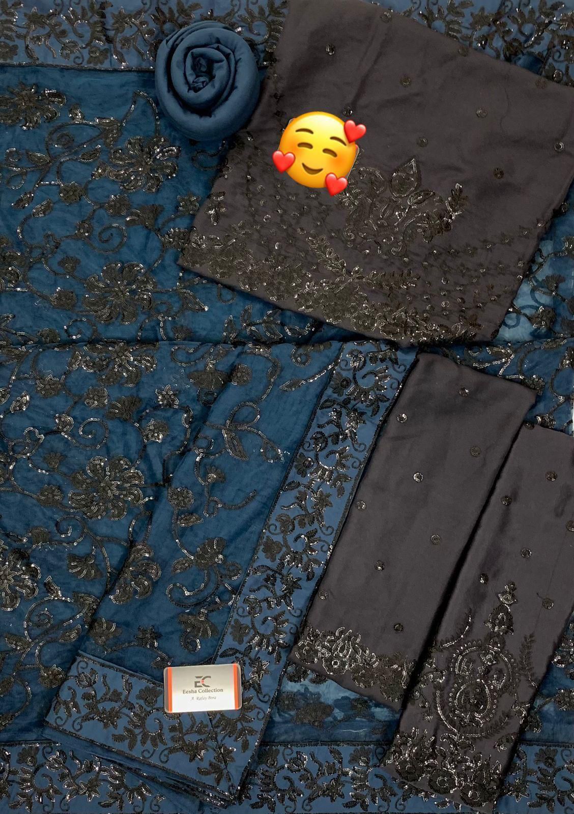 Asim Jofa CHANDANI Luxury Chiffon Saree