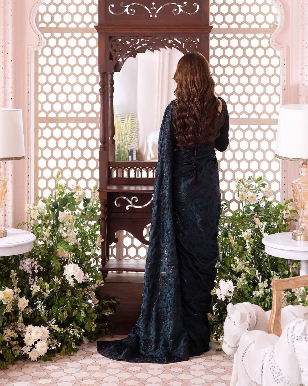 Asim Jofa CHANDANI Luxury Chiffon Saree