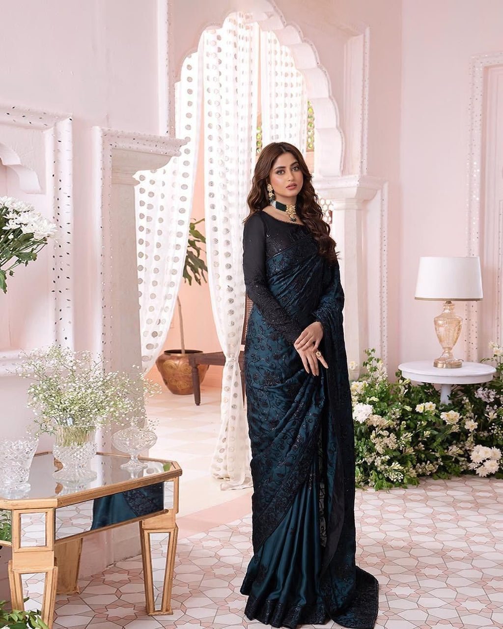 Asim Jofa CHANDANI Luxury Chiffon Saree