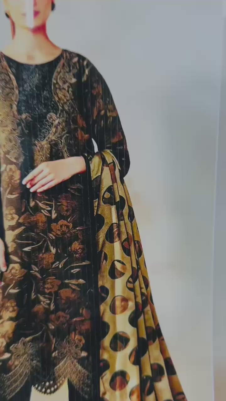 BAROQUE KHADDAR 3PC WITH EMBROIDERED PATCHES 04