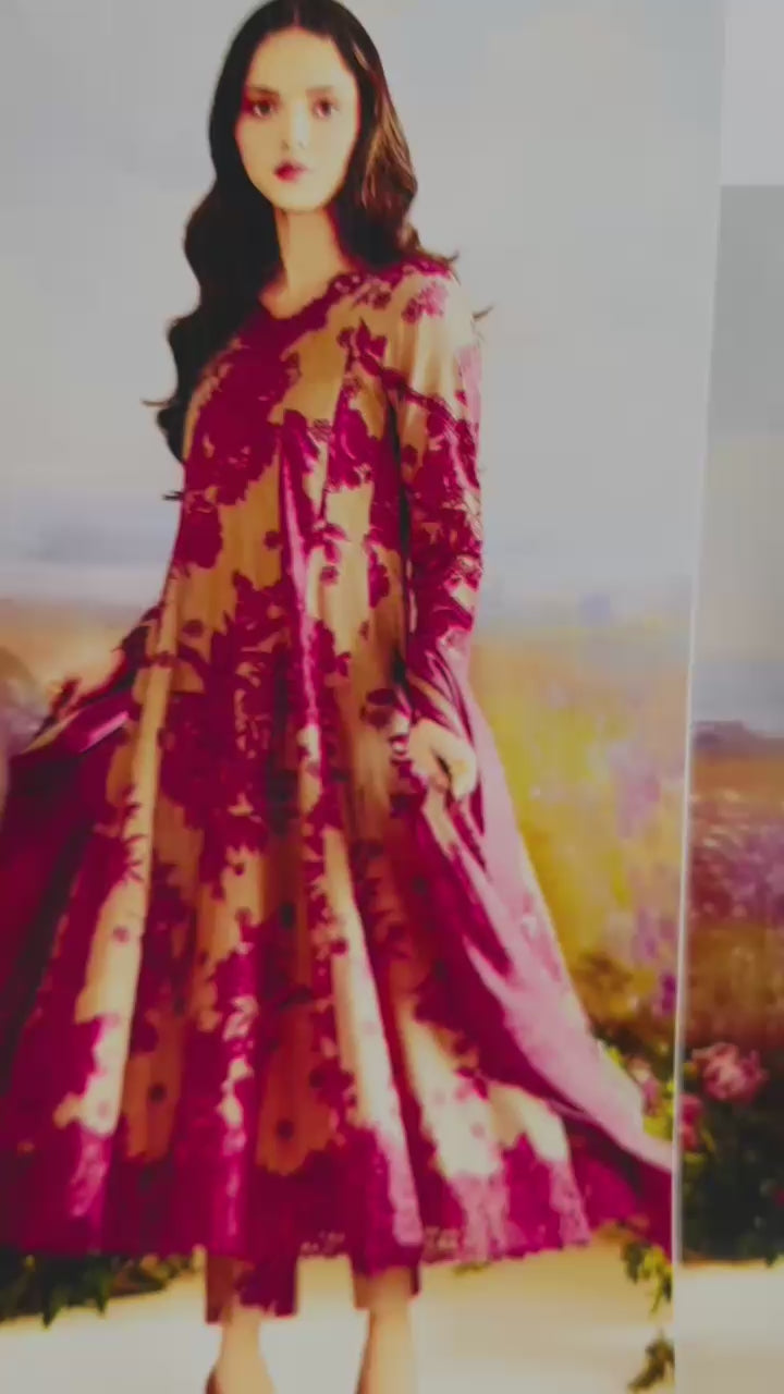 BAROQUE KHADDAR 3PC WITH EMBROIDERED PATCHES 02